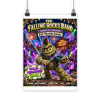 Falling Rocks Collection Classic Poster