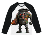 ANGRY CAN MAN 3.0 Sublimation Baseball Long Sleeve T-Shirt