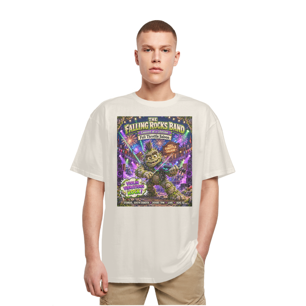 Falling Rocks Collection Heavy Oversized T-Shirt