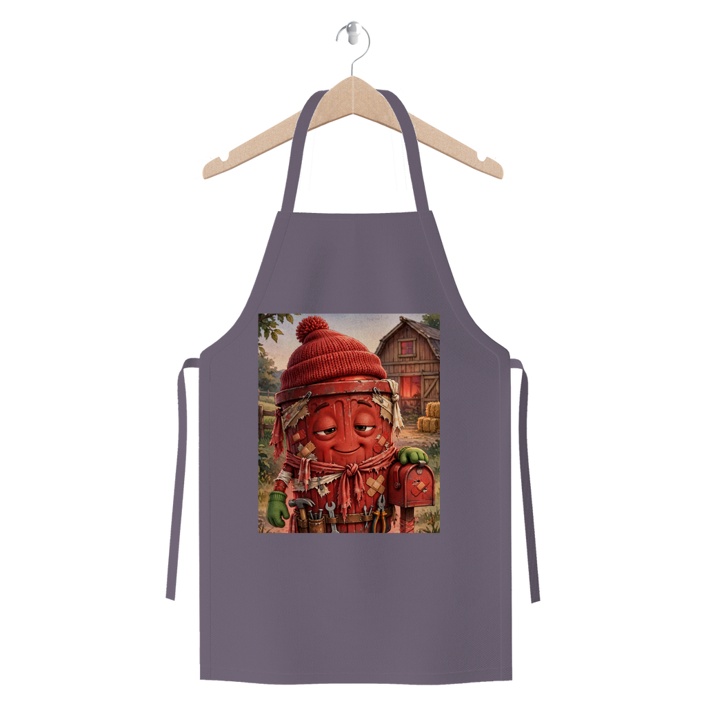 Trash Can Row Premium Jersey Apron