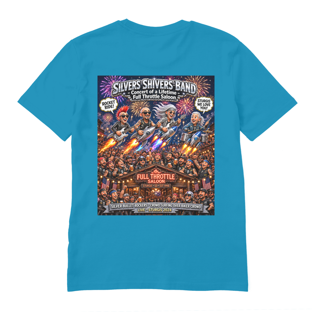 The Silver Shivers Band Premium Organic Adult T-Shirt