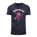 TRASH CAN MAN Acid Washed T-Shirt