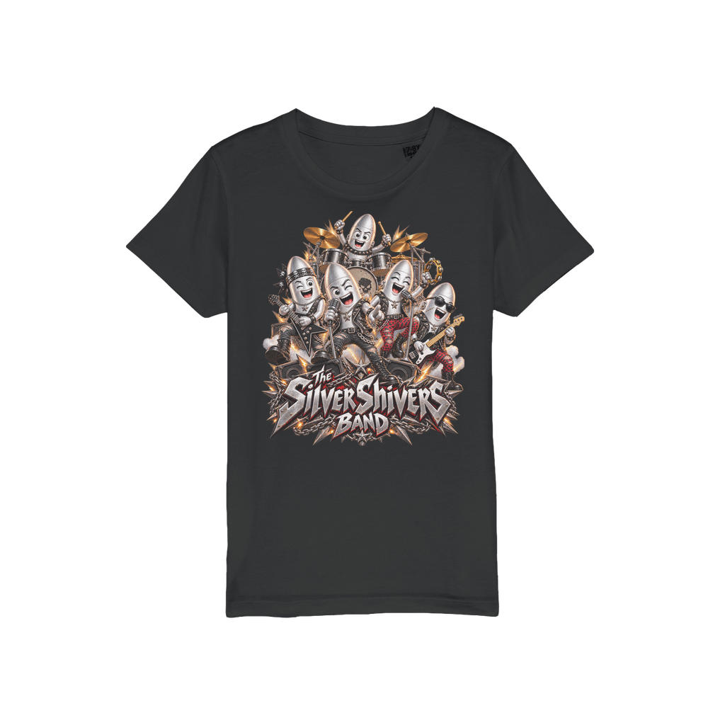 The Silver Shivers Band Organic Jersey Kids T-Shirt