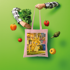 Trash Can Row Shopper Tote Bag