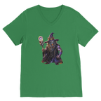angry can man Classic V-Neck T-Shirt