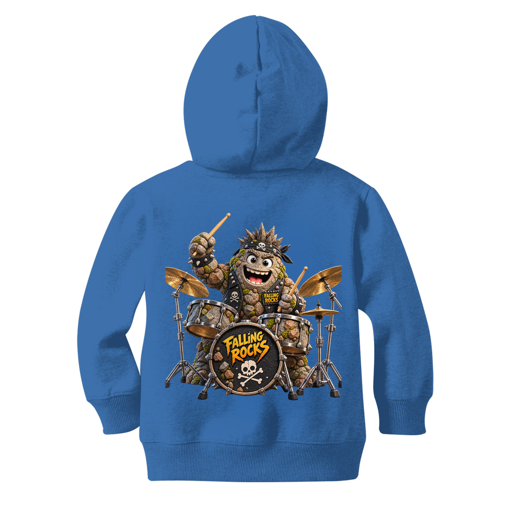 Falling Rocks COllection Classic Kids Zip Hoodie