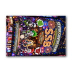 The Silver Shivers Band Premium Stretched Canvas
