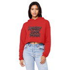 ANGRY CAN MAN 2.0 Cropped Raw Edge Boyfriend Hoodie
