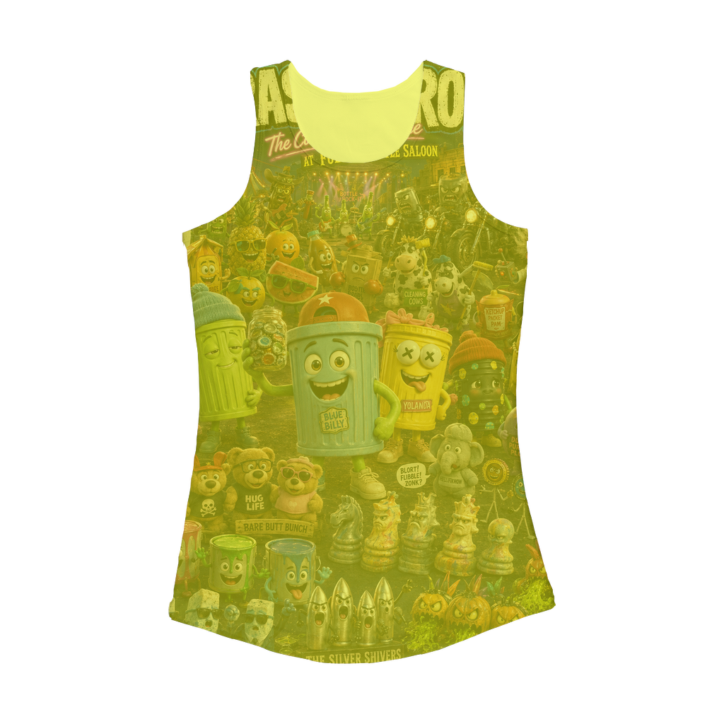 Trash Can Row: Concert for a Lifetime – Women Performance Tank Top