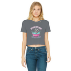 AOC Classic Women's Cropped Raw Edge T-Shirt