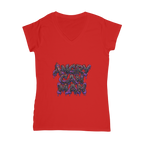 ANGRY CAN MAN 3.0 Classic Women's V-Neck T-Shirt