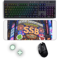 The Silver Shivers Band Gaming Mouse Pad