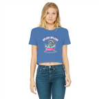 AOC Classic Women's Cropped Raw Edge T-Shirt