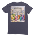 Trash Can Row Premium Jersey Women's T-Shirt