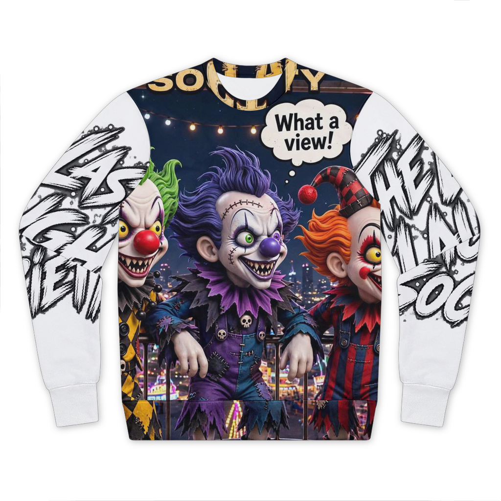 The Last Laugh Society Performance Cut and Sew Sublimation Unisex Sweatshirt