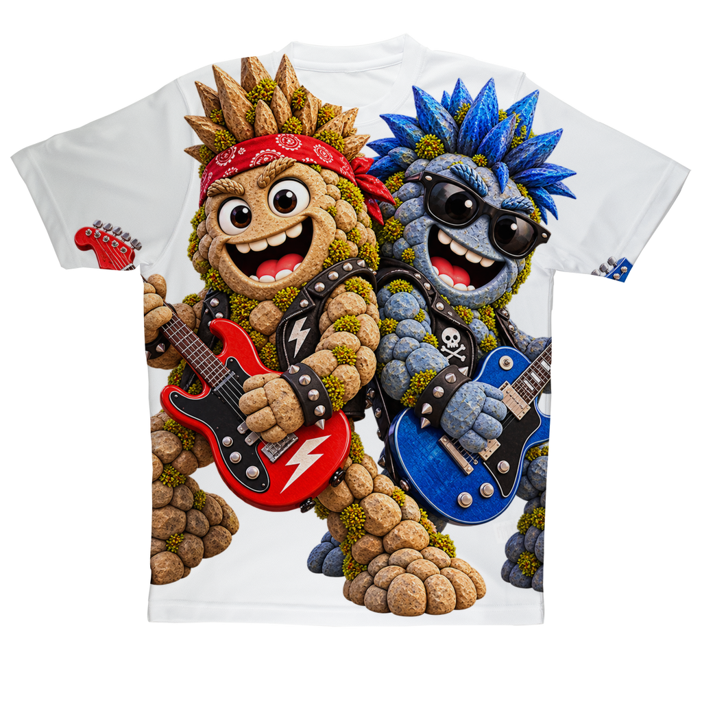 Falling Rocks COllection Sublimation Performance Adult T-Shirt
