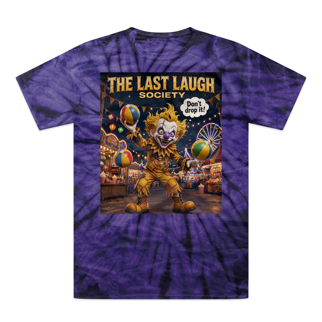 The Last Laugh Society Tonal Spider Tie-Dye T-Shirt