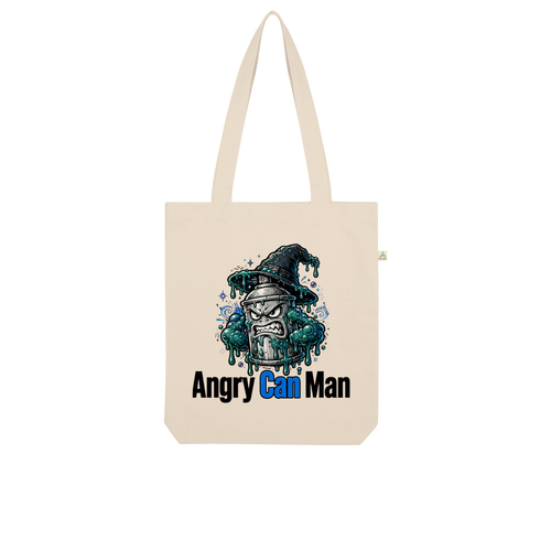 ANGRY CAN MAN 2.0 Organic Tote Bag