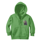 angry can man Classic Kids Zip Hoodie