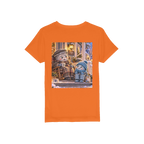 Trash Can Row Organic Jersey Kids T-Shirt