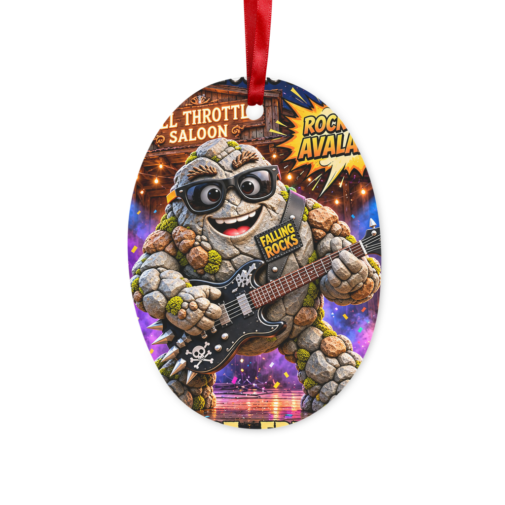 Falling Rocks COllection Ceramic Hanging Ornament