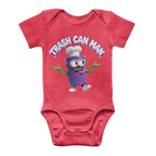 TRASH CAN MAN Classic Baby Onesie Bodysuit