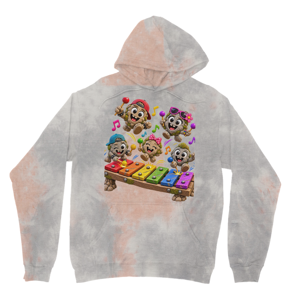 Falling Rocks COllection Tie Dye Hoodie