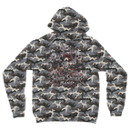 The Silver Shivers Band Camouflage Adult Hoodie