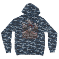 The Silver Shivers Band Camouflage Adult Hoodie
