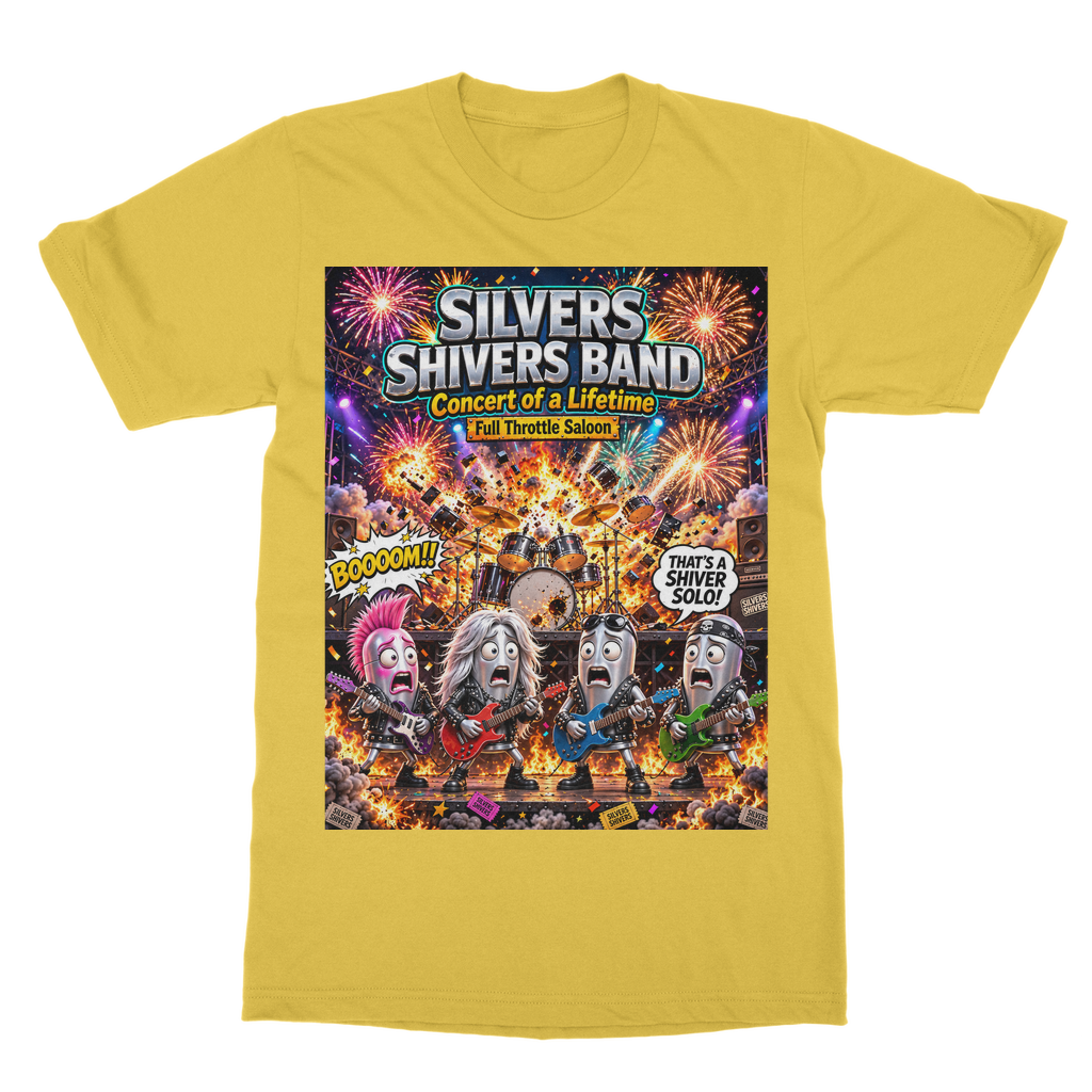 The Silver Shivers Band T-Shirt Dress