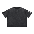 Mineral Wash Boxy Cotton T-Shirt - The last Laugh Society