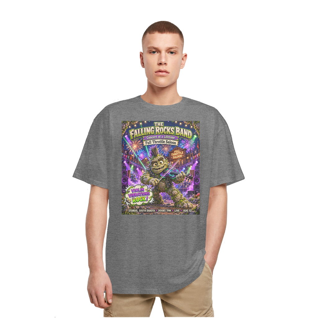 Falling Rocks Collection Heavy Oversized T-Shirt