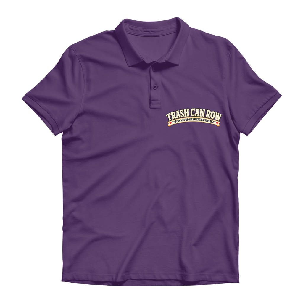 Trash Can Row Premium Adult Polo Shirt