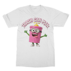 TRASH CAN MAN Classic Heavy Cotton Adult T-Shirt