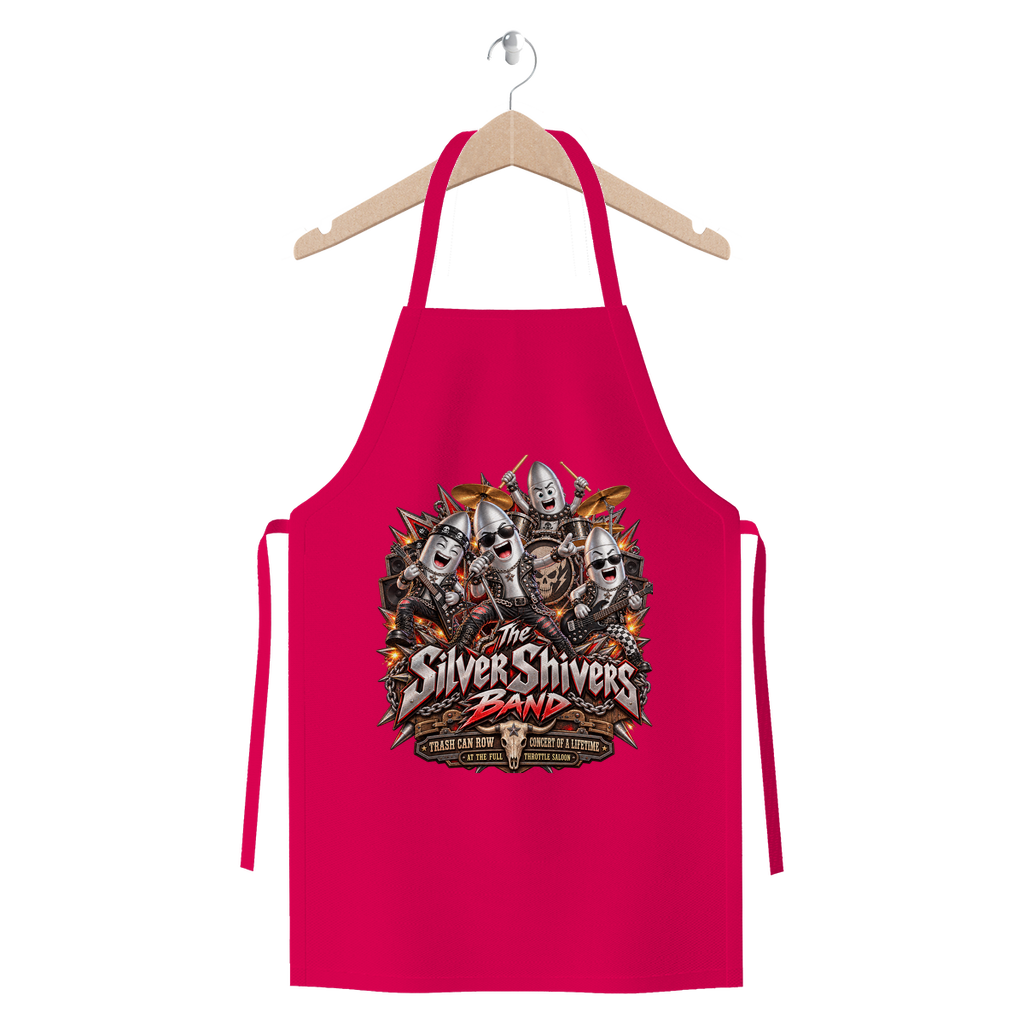 The Silver Shivers Band Premium Jersey Apron