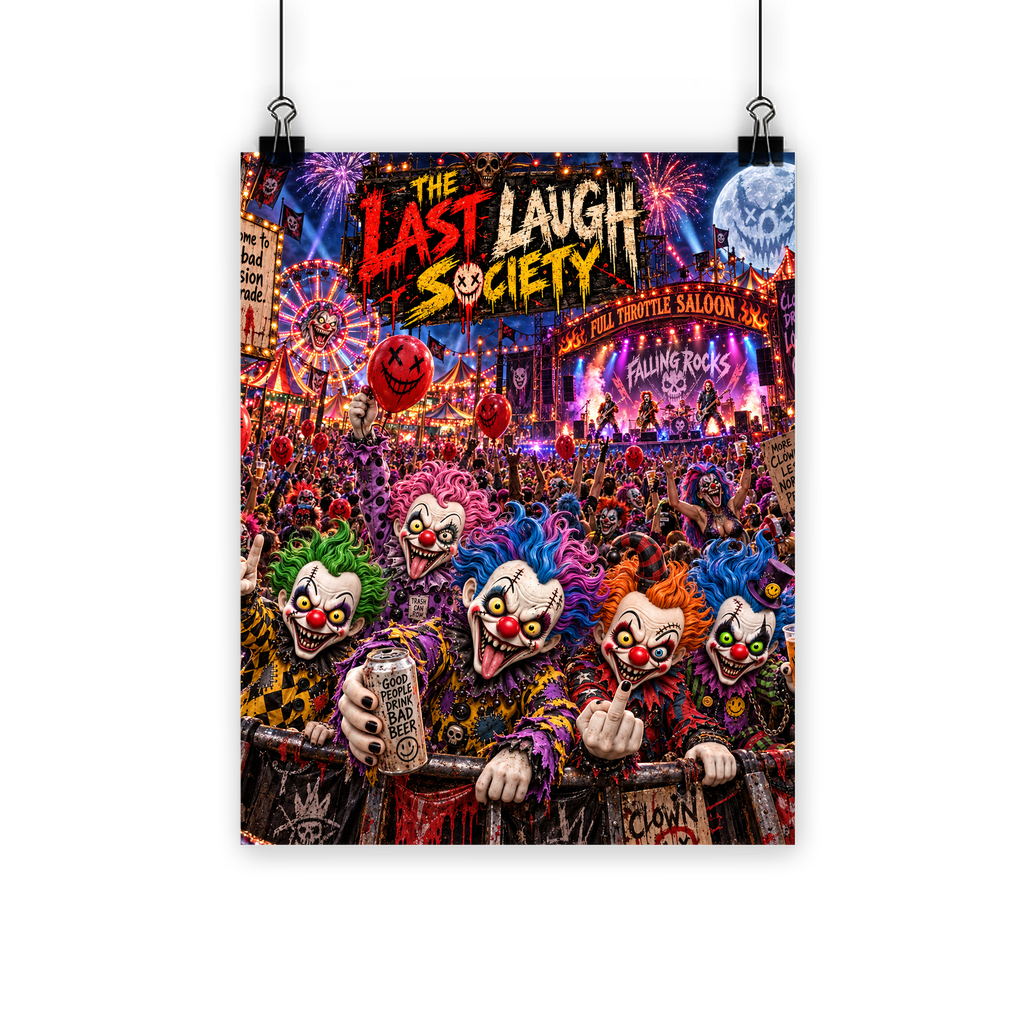 The Last Laugh Society Classic Poster
