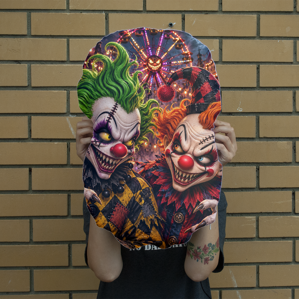 The Last Laugh Society Giant Face Cushion