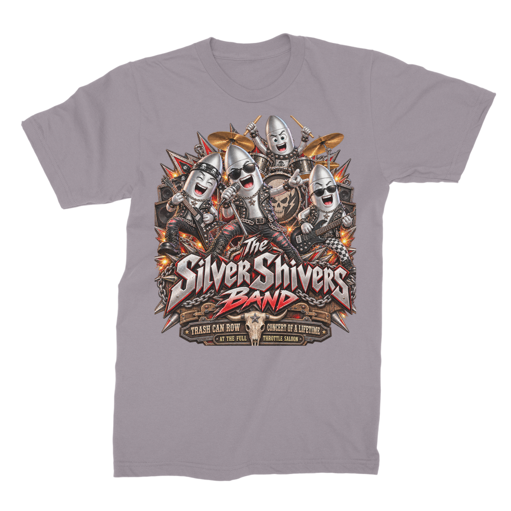 The Silver Shivers Band Premium Jersey Adult T-Shirt