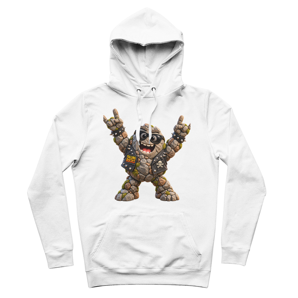Falling Rocks COllection 100% Organic Cotton Hoodie