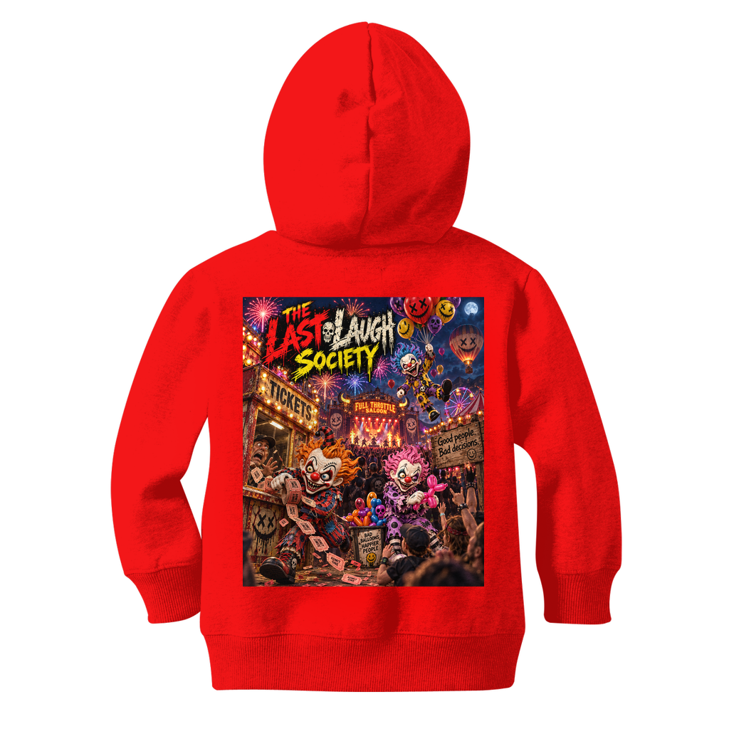 The Last Laugh Society Classic Kids Zip Hoodie