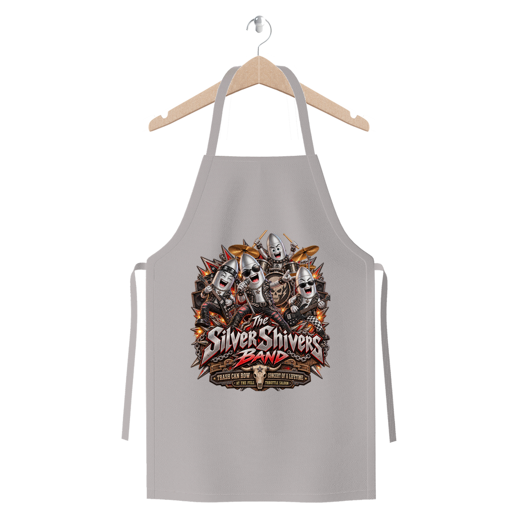 The Silver Shivers Band Premium Jersey Apron
