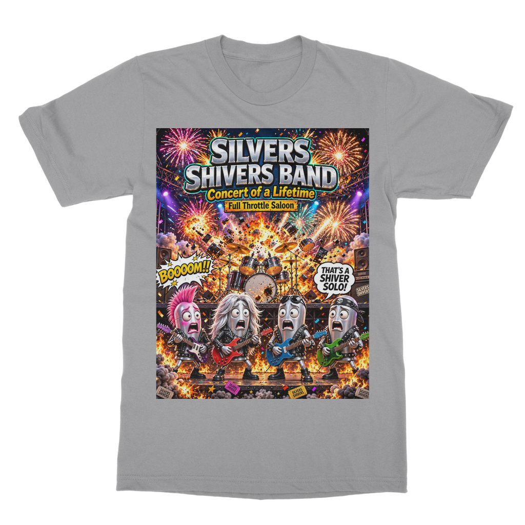 The Silver Shivers Band T-Shirt Dress