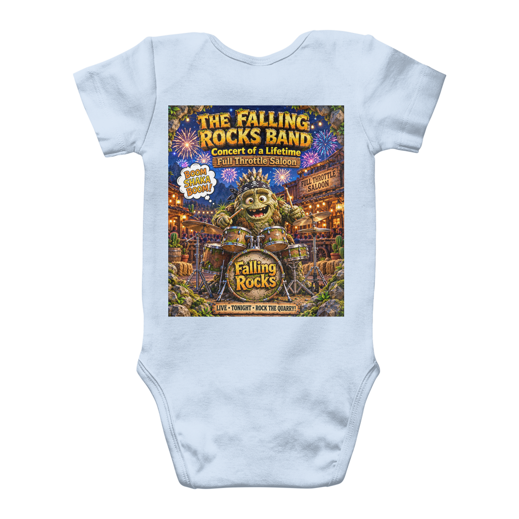 Falling Rocks COllection Classic Baby Onesie Bodysuit