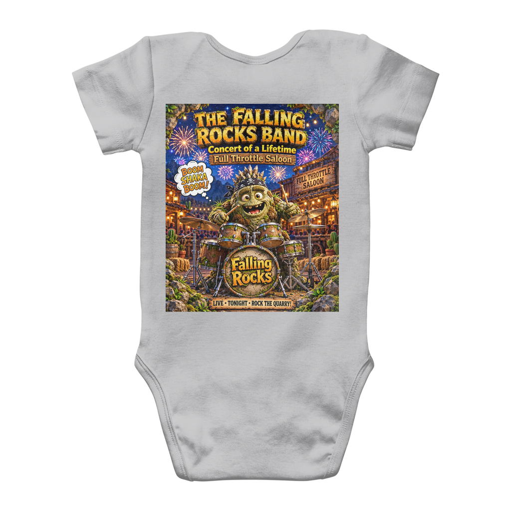 Falling Rocks COllection Classic Baby Onesie Bodysuit