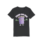 TRASH CAN MAN Organic Jersey Kids T-Shirt