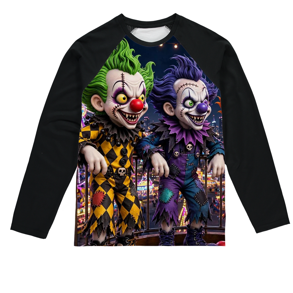 The Last Laugh Society Sublimation Baseball Long Sleeve T-Shirt