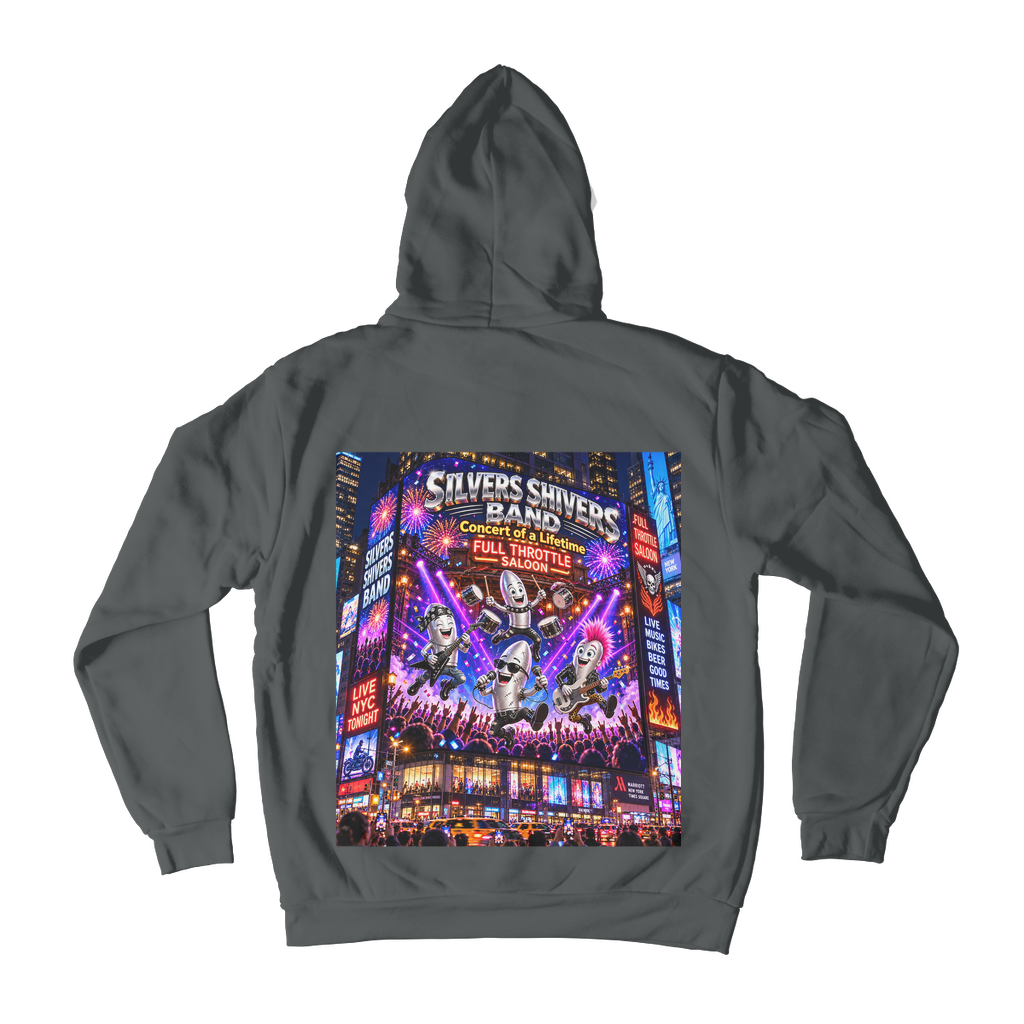 The Silver Shivers Band Premium Adult Hoodie