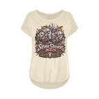 The Silver Shivers Band Women's Long Slub T-Shirt XS-5XL