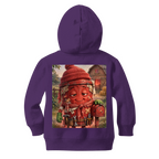 Trash Can Row Classic Kids Zip Hoodie