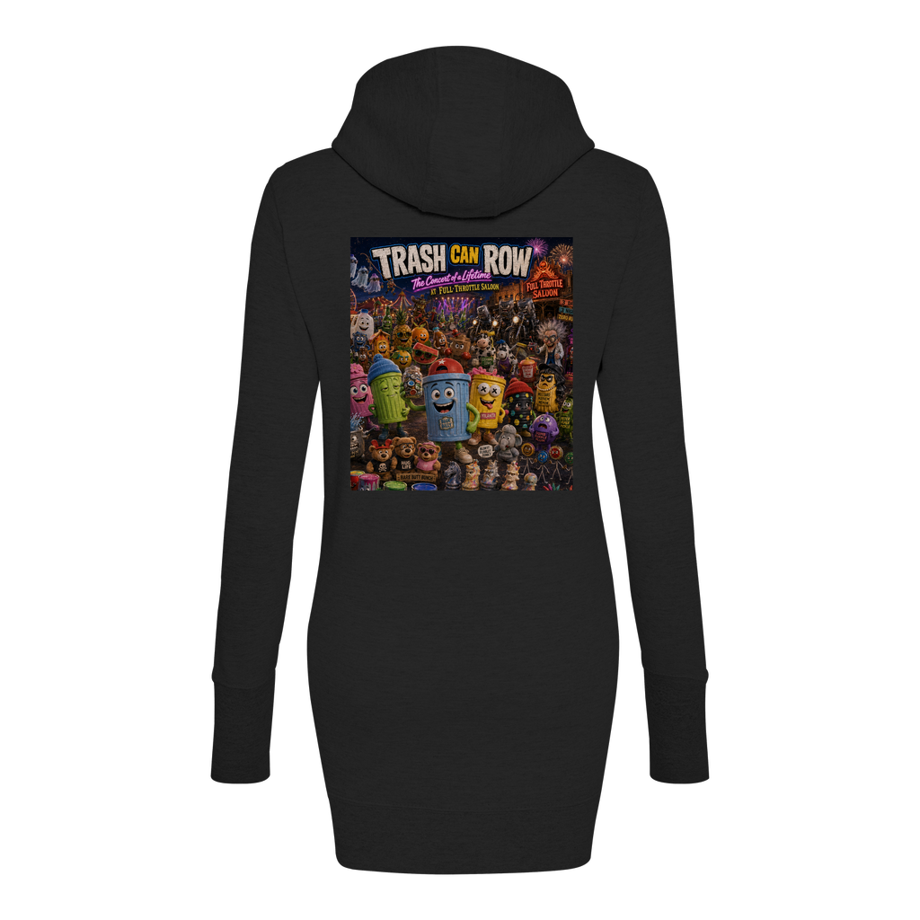 Trash Can Row: Concert for a Lifetime – Premium Adult Hoodie Dress